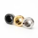 SXK Replacement Flush Nut 510 Drip Tip Adapter for Billet / BB Box Mod - Silver + Black + Gold (3 PCS)