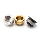 SXK Replacement Flush Nut 510 Drip Tip Adapter for Billet / BB Box Mod - Silver + Black + Gold (3 PCS)