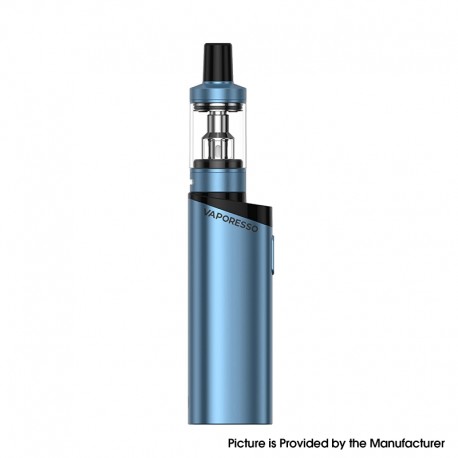 [Ships from Bonded Warehouse] Authentic Vaporesso GEN Fit 20W Box Mod Kit - Sierra Blue, 1200mAh, 3.0ml, 1.2ohm, for MTL 