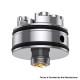 [Ships from Bonded Warehouse] Authentic Vapefly Alberich MTL RTA Rebuildable Tank Atomizer - Black, 3ml / 4ml, 22mm