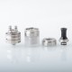 Authentic YDDZ & PSDBD Dispersion MTL GTA Atomizer - Silver, 2.3ml, 22mm Diameter