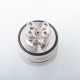 Authentic YDDZ & PSDBD Dispersion MTL GTA Atomizer - Silver, 2.3ml, 22mm Diameter