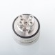 Authentic YDDZ & PSDBD Dispersion MTL GTA Atomizer - Silver, 2.3ml, 22mm Diameter