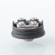 Authentic Auguse Era RDA Rebuildable Dripping Atomizer - Black, SS316, BF Pin, RDL / MTL, 22mm Diameter