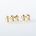 Authentic Yachtvape Eclipse RTA Replacement 510 Positive Center Pin - Gold, Stainless Steel (5 PCS)