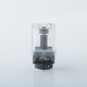 Dotshell Style Rebuildable Tank RBA w/ 3 MTL Pin for dotAIO Portable AIO Pod System Kit - Black, 1.0mm + 1.2mm + 1.5mm