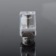 Dotshell Style Rebuildable Tank RBA w/ 3 MTL Pin for dotAIO Portable AIO Pod System Kit - Silver, 1.0mm + 1.2mm + 1.5mm