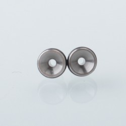 Authentic Ambition Mods Bishop 3 Bishop³ Cubed RBA Bridge Replacement Air Intake Pins - Silver, 316SS, 1.0mm (2 PCS)