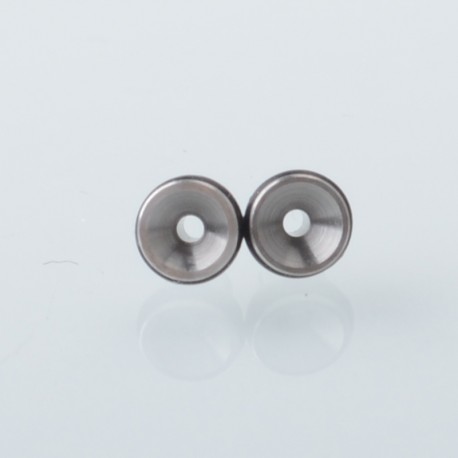 Authentic Ambition Mods Bishop 3 Bishop³ Cubed RBA Bridge Replacement Air Intake Pins - Silver, 316SS, 1.0mm (2 PCS)