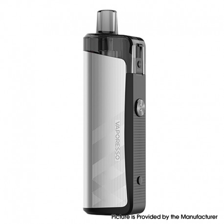 [Ships from Bonded Warehouse] Authentic Vaporesso GEN Air 40 Pod Mod Kit - Light Silver, 1800mAh, 4.5ml, 0.4 / 0.8ohm Mesh Coil