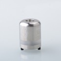 Authentic BP MODS Sure RTA Replacement Long Tank Tube Top Cover - Silver, 6ml