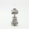 SXK 4.51 Style MTL RTA Rebuildable Tank Atomizer - Silver, 316SS + PMMA, 4.51ml, 22mm Diameter