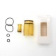 SXK 4.51 Style RTA Replacement Tank Tube + Drip Tip Kit - Brown, PEI