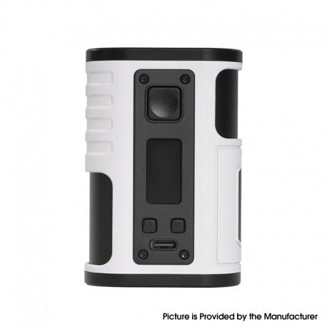 [Ships from Bonded Warehouse] Authentic Asvape Arya 200W VW Box Mod - White, 5~200W, 2 x 18650