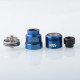 [Ships from Bonded Warehouse] Authentic Hellvape SERI RDA Rebuildable Dripping Atomizer - Blue, SS, Series Coil, 26mm