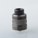 [Ships from Bonded Warehouse] Authentic Hellvape SERI RDA Rebuildable Dripping Atomizer - Gunmetal, SS, Series Coil, 26mm