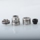 [Ships from Bonded Warehouse] Authentic Hellvape SERI RDA Rebuildable Dripping Atomizer - SS, SS, Series Coil, 26mm