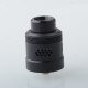 Authentic Hellvape SERI RDA Rebuildable Dripping Atomizer - Matte Full Black, Stainless Steel, Series Coil, 26mm