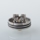 Authentic Hellvape SERI RDA Rebuildable Dripping Vape Atomizer - Matte Full Black, Stainless Steel, Series Coil, 26mm