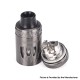 [Ships from Bonded Warehouse] Authentic Vapefly Lindwurm RTA Rebuildable Tank Atomizer - Black, 5ml, MTL / DL, 25.2mm Dia