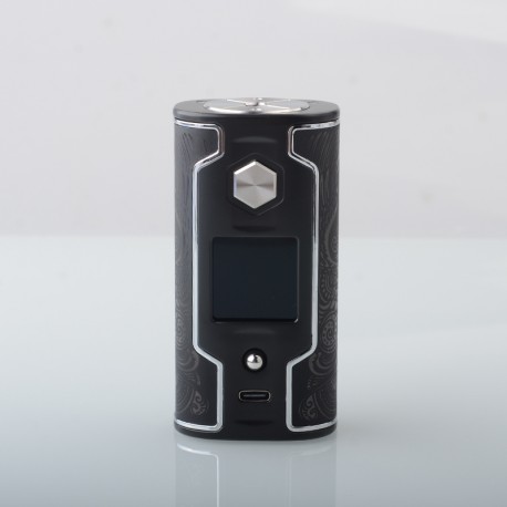 Authentic YiHi SXmini G Class V2 200W VW Box Mod - Matte Black, VW 10~100W, TC 100~300'C / 212~572'F, 2 x 18650, Zinc alloy