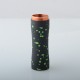 [Ships from Bonded Warehouse] Authentic Timesvape Dreamer V1.5 Mechanical Mod Extend Stacked Tube - Black Copper Spatter Green