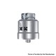 Authentic Hellvape Dead Rabbit Max RDA Rebuildable Dripping Vape Atomizer - Gun Metal, Stainless Steel, BF Pin, 28mm