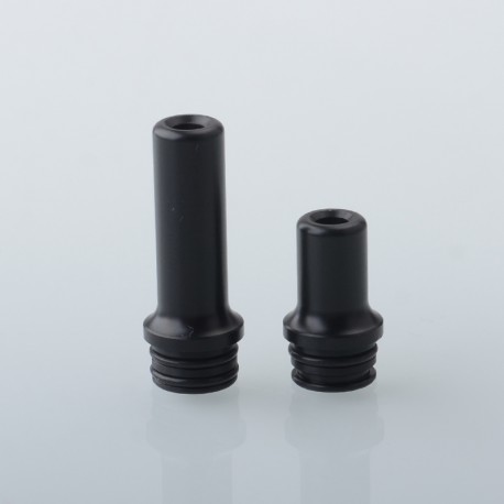 MAG 22 Style 510 Drip Tip Set for RDA / RTA / RDTA Vape Atomizer - Black, POM (2 PCS)