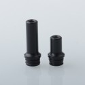 MAG 22 Style 510 Drip Tip Set for RDA / RTA / RDTA Vape Atomizer - Black, POM (2 PCS)