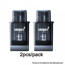 [Ships from Bonded Warehouse] Authentic Smoant Baby LF Pod Cartridge for Charon Baby / Battlestar Baby - 2ml, 0.6ohm (2 PCS)