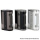 Authentic Dovpo X Across Pump Squonker Box Mod - Gun Metal, 1 x 18650 / 20700 / 21700, 9ml