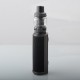 [Ships from Bonded Warehouse] Authentic Vaporesso Target 200 VW Box Mod Kit with iTANK - Carbon Black, VW 5~220W, 2 x 18650