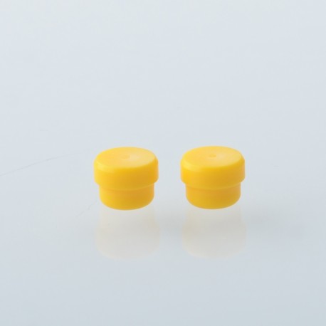 Authentic MK MODS Replacement Voltage Buttons for Cthulhu AIO Mod Kit - Yellow, Acrylic (2 PCS)