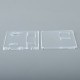 Authentic MK MODS V2 Replacement Front + Back Cover Panel Plate for Cthulhu AIO Mod Kit - Clear, Acrylic