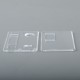 Authentic MK MODS V2 Replacement Front + Back Cover Panel Plate for Cthulhu AIO Mod Kit - Clear, Acrylic