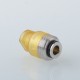 PRC Quantum Style 510 / BB Drip Tip kit for SXK BB / Billet Box Mod Kit - Brown, Stainless Steel + PEI