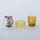 PRC Quantum Style 510 / BB Drip Tip kit for SXK BB / Billet Box Mod Kit - Brown, Stainless Steel + PEI