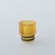 PRC Quantum Style 510 / BB Drip Tip kit for SXK BB / Billet Box Mod Kit - Brown, Stainless Steel + PEI