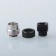 PRC Quantum Style 510 / BB Drip Tip kit for SXK BB / Billet Box Mod Kit - Black, Stainless Steel + POM