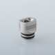 PRC Quantum Style 510 / BB Drip Tip kit for SXK BB / Billet Box Mod Kit - Silver, Stainless Steel