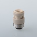 PRC Quantum Shifter Style BB Drip Tip for SXK BB / Billet Box Mod Kit - Grey, Stainless Steel + PEEK