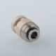 PRC Quantum Shifter Style BB Drip Tip for SXK BB / Billet Box Mod Kit - Grey, Stainless Steel + PEEK