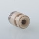 PRC Quantum Shifter Style BB Drip Tip for SXK BB / Billet Box Mod Kit - Grey, Stainless Steel + PEEK