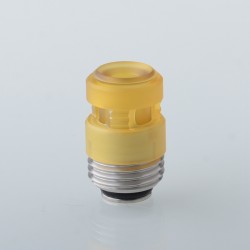 PRC Quantum Shifter Style BB Drip Tip for SXK BB / Billet Box Mod Kit - Brown, Stainless Steel + PEI