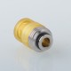 PRC Quantum Shifter Style BB Drip Tip for SXK BB / Billet Box Mod Kit - Brown, Stainless Steel + PEI