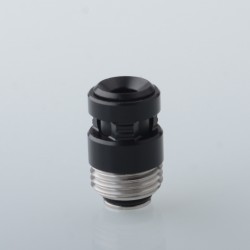 PRC Quantum Shifter Style BB Drip Tip for SXK BB / Billet Box Mod Kit - Black, Stainless Steel + POM