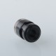 PRC Quantum Shifter Style BB Drip Tip for SXK BB / Billet Box Mod Kit - Black, Stainless Steel + POM