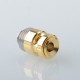 PRC Quantum Shifter Style BB Drip Tip for SXK BB / Billet Box Mod Kit - Gold, Stainless Steel