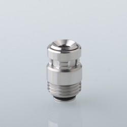 PRC Quantum Shifter Style BB Drip Tip for SXK BB / Billet Box Mod Kit - Silver, Stainless Steel