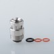 PRC Quantum Shifter Style BB Drip Tip for SXK BB / Billet Box Mod Kit - Silver, Stainless Steel